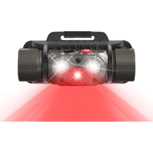HEAD FLASHLIGHT WITH EXTRA POWERFUL DIFFUSED RED LIGHT SMILE LX02